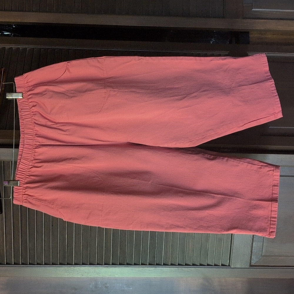 DENIM & CO. Capris Jeans - A14924 - Apricot - 1X - NWOT - Picture 4 of 7